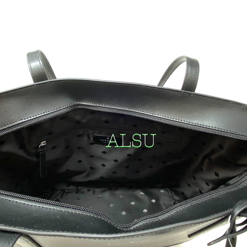 Kate ♠️ Spade Briel Large Tote Leather Black - Picture 7 of 7